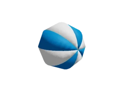Blue Beach Ball