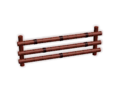 Corrupted Bamboo Fence
