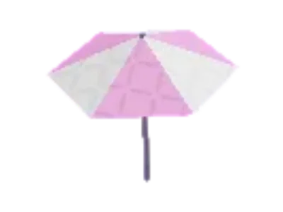 Pink Beach Umbrella