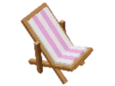 Pink Short Beach Chair