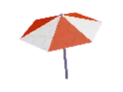 Red Beach Umbrella