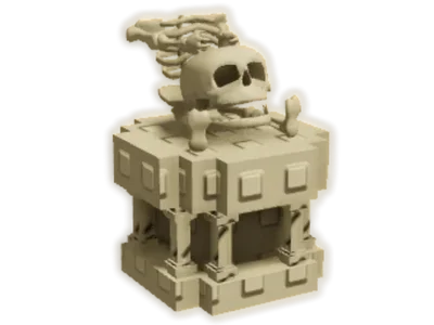 Skeleton Statue