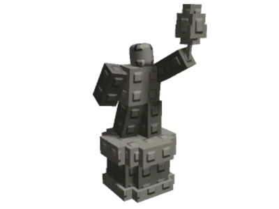 Stone Candy Blossom Statue